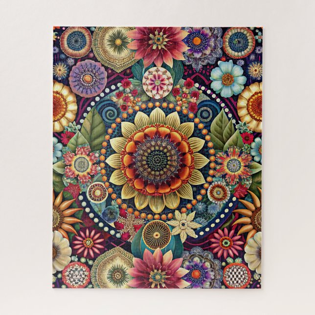 Hippie Art Puzzle (Vertikal)