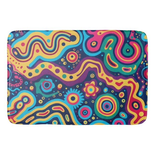 Hippie-Badematte Badematte (Vorderseite)