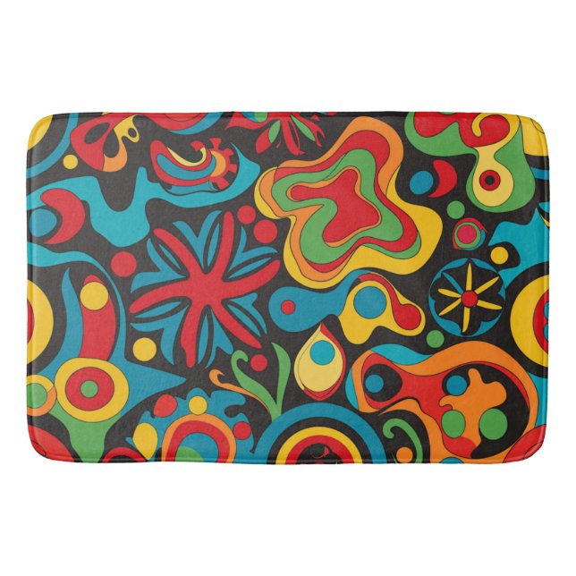 Hippie Bath Mat Badematte (Vorderseite)