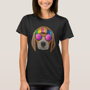 Hippie Beagle Liebe Friedenszeichen 70er Hippie Do T-Shirt