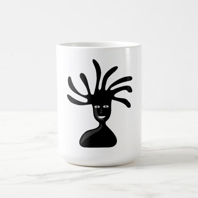 Hippie Black Boy Tasse (Mittel)