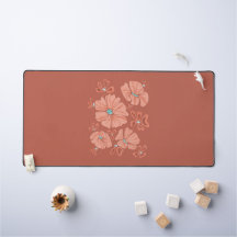 Hippie Blooms: Power der Abstrakten Roten Blume