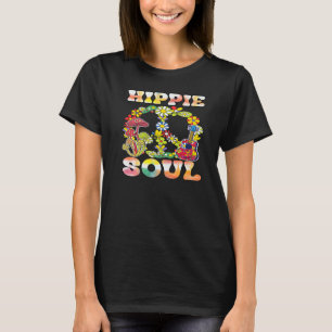 Hippie Blume Frieden Liebe Glück Soul 1 T-Shirt