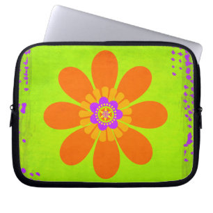 Hippie-Blume Laptopschutzhülle