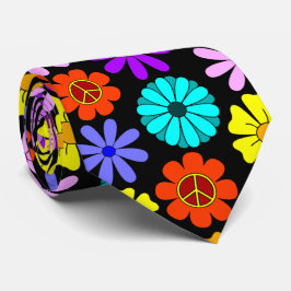 Hippie Blume Neck Tie Krawatte