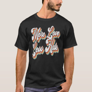 Hippie Blume Peace Liebe Happy Soul T-Shirt