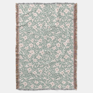 Hippie Boho Floral Decke