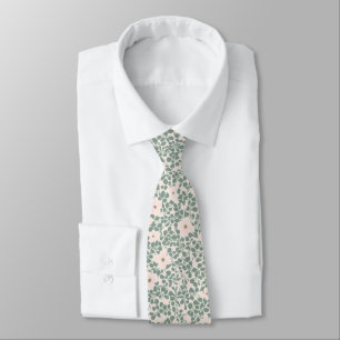 Hippie Boho Floral Krawatte