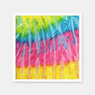 Hippie Boho gefärbte Krawatte Serviette