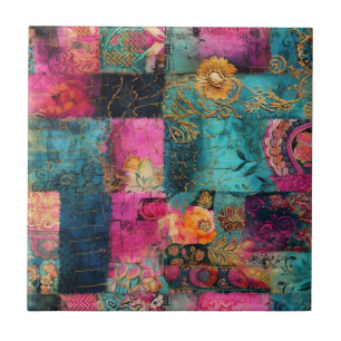 Hippie Boho Keramik Tile Fliese