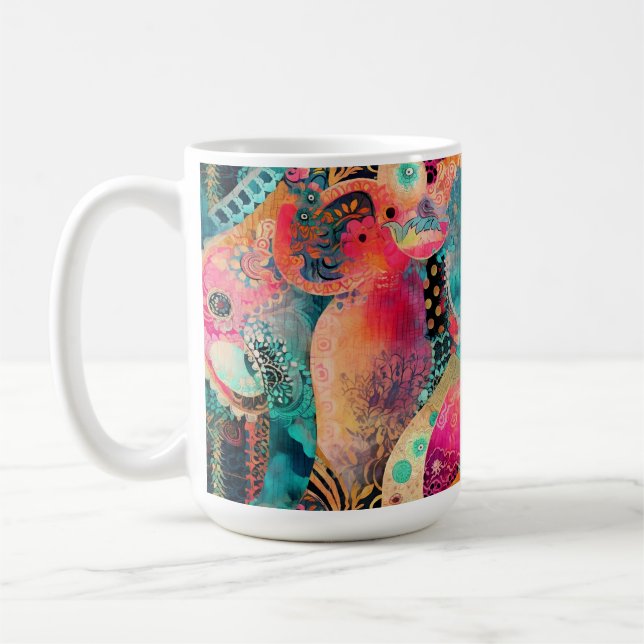 Hippie Boho Tasse (Links)