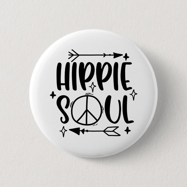 Hippie Button (Vorderseite)