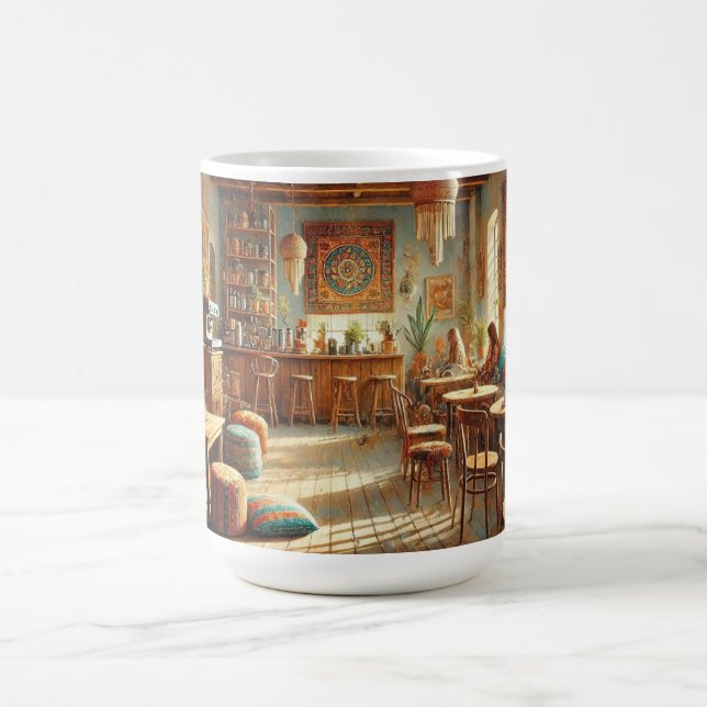 Hippie Cafe Kaffeetasse (Mittel)