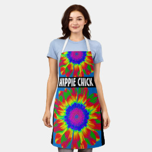 HIPPIE CHICK GEFÄRBTE KRAWATTE KITCHEN SCHÜRZE