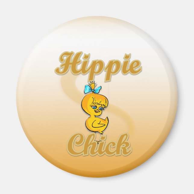 Hippie Chick Magnet (Vorne)
