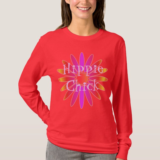 Hippie Chick T - Shirt (Vorderseite)
