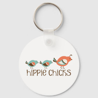 Hippie Chicks Schlüsselanhänger