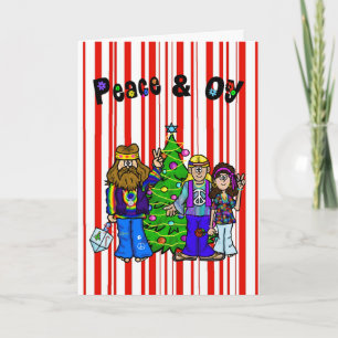 Hippie Chrismukkah Card Karte