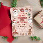 Hippie Christmas Santa Onederful Erster Geburtstag Einladung<br><div class="desc">Hippie Christmas Santa Onederful Einladung zum ersten Geburtstag</div>