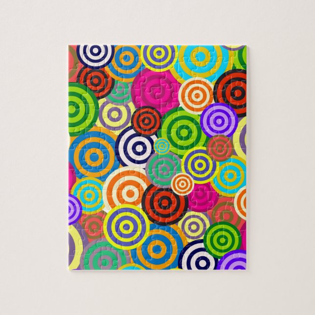 Hippie Circles Puzzle (Vertikal)