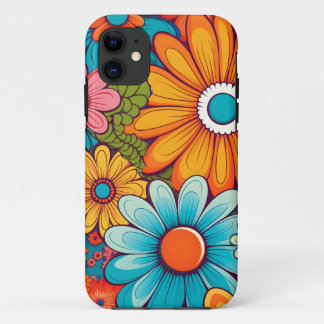 Hippie Colorful Beautiful Blume Power Case-Mate iPhone Hülle