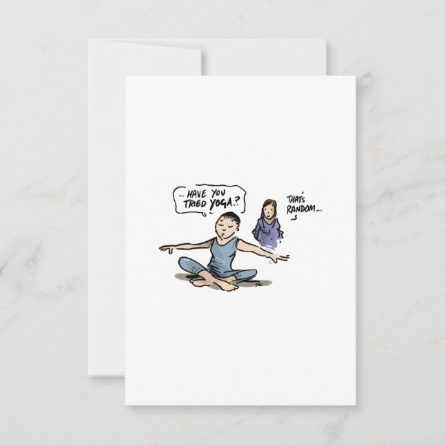 'Hippie-cratische' Funny Cancer Card (Vorderseite)