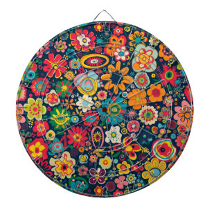 Hippie Dartboard Dartscheibe