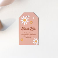 HIPPIE DAZE Babydusche, Geburtstags-Vorzugstempel