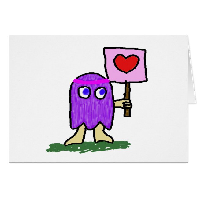 Hippie Dippy-Liebe (Vorderseite (Horizontal))