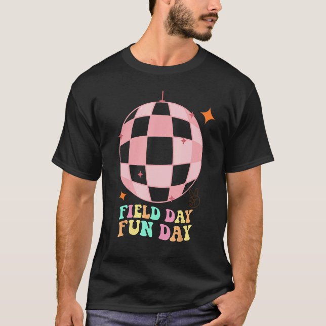Hippie disco Field Day Fun Day Groovy Field Day 20 T-Shirt (Vorderseite)