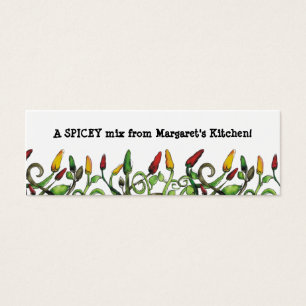 Hippie Doodle Hot Chili Paprikaschoten Geschenk-Ta