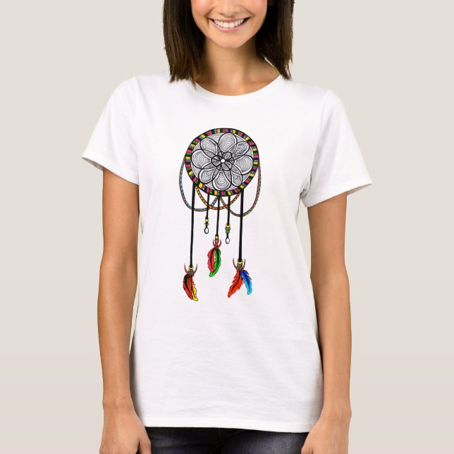 Hippie Dream Catcher T-Shirt (Vorderseite)