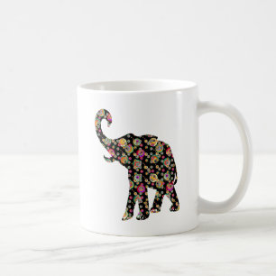 Hippie-Elefant Tasse