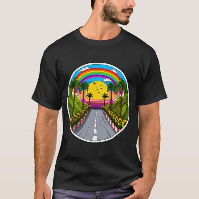 Hippie-Ferien T-Shirt (Vorderseite)