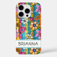 Hippie Flower Power Personalisiert