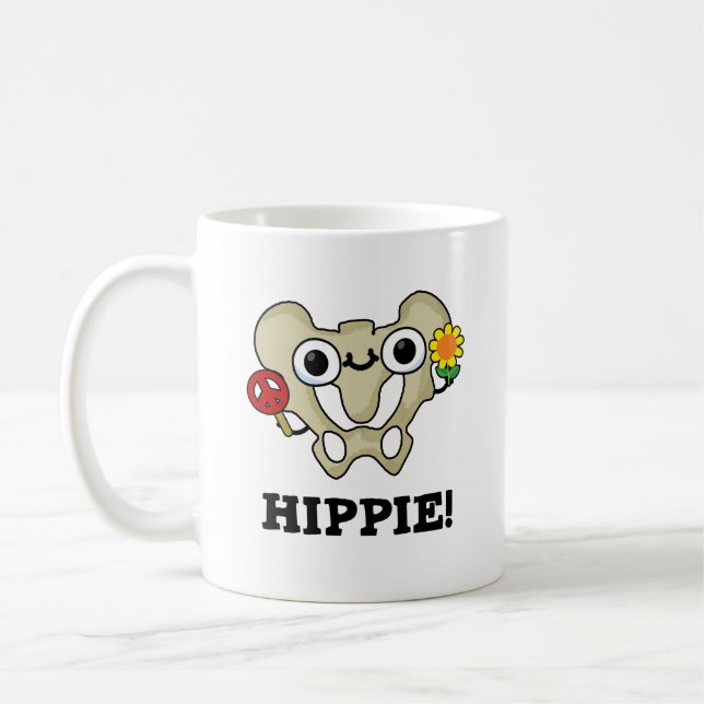 Hippie Funny Angesagt Bone Pub Kaffeetasse (Links)