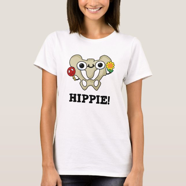 Hippie Funny Angesagt Bone Pub T-Shirt (Vorderseite)