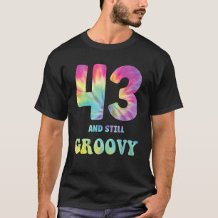 Hippie Gefärbte Krawatte 43 und immer noch Groovy T-Shirt