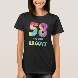 Hippie Gefärbte Krawatte 58 und noch immer Groovy  T-Shirt