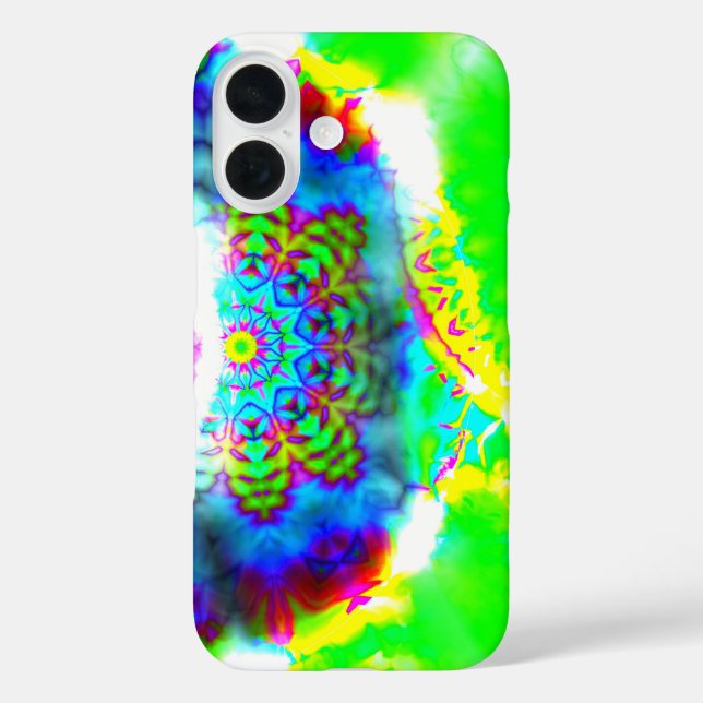 Hippie-Gefärbte Krawatte Case-Mate iPhone Hülle (Rückseite)