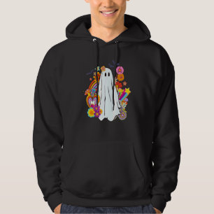 Hippie-Geist 60er 70er Vibes Retro Halloween Hoodie