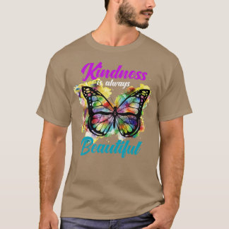 Hippie Gift Kindness Butterfly T-Shirt
