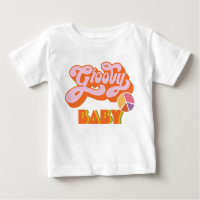Hippie Groovy Baby T - Shirt
