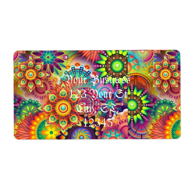 Hippie Groovy Techno Psychedelic Thunder_Cove (Vorne)