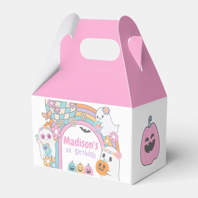 Hippie Halloween Gable Box Geschenkschachtel (Vorderseite)