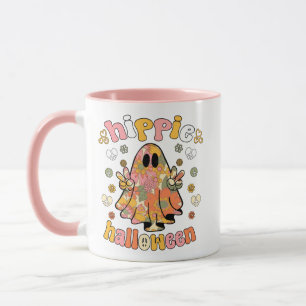 HIPPIE HALLOWEEN GEIST TASSE