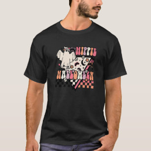 Hippie Halloween Ghost 60er 70er Costume Groovy Sp T-Shirt