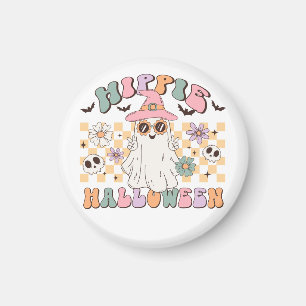 Hippie Halloween Magnet