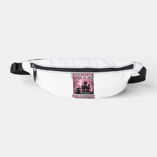 Hippie Halloween Vintage Spukhaus Katze Shirt_1 Bauchtasche