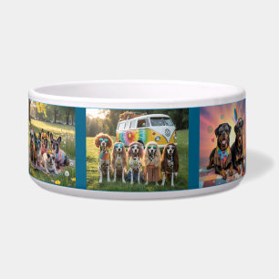 Hippie-Hunde-Schüssel Napf